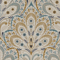 Persia Teal Spice Fabric by the Metre